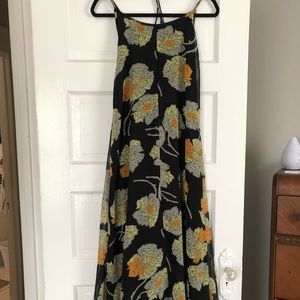 ASOS funky pattern, lace up back dress . WORN ONCE